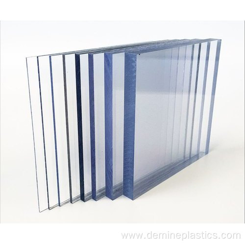 Construction ceiling clear solid polycarbonate sheet